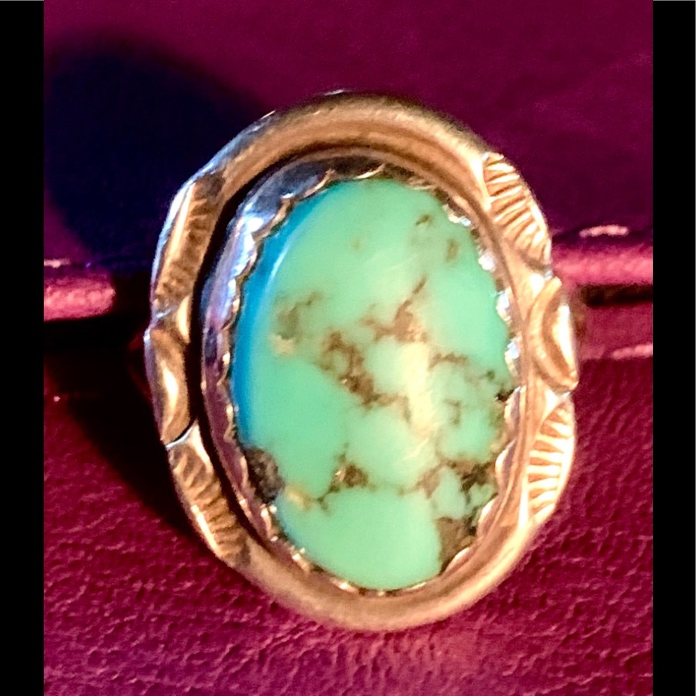 Sterling Silver & Turquoise Ring